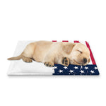 Grunge Flag Of USA Print Pet Cooling Mat Cover
