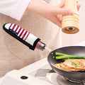 Grunge Flag Of USA Print Skillet Handle Cover