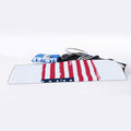 Grunge Flag Of USA Print Sports Towel