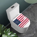 Grunge Flag Of USA Print Toilet Lid Cover