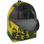 Grunge Gadsden Flag Print Backpack