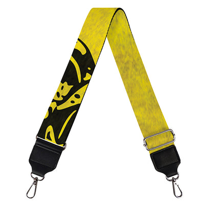 Grunge Gadsden Flag Print Bag Strap