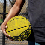 Grunge Gadsden Flag Print Basketball