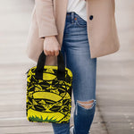 Grunge Gadsden Flag Print Bible Tote Bag