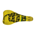 Grunge Gadsden Flag Print Bicycle Seat Cover