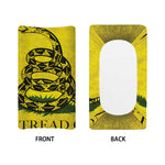 Grunge Gadsden Flag Print Changing Pad Cover