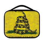 Grunge Gadsden Flag Print Classic Bible Case