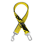 Grunge Gadsden Flag Print Dog Seat Belt