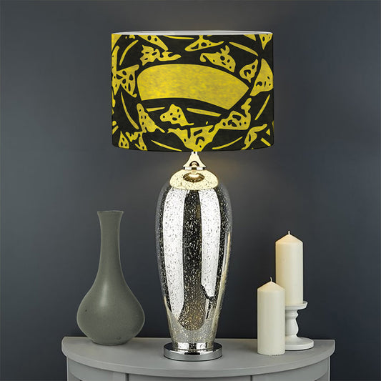 Grunge Gadsden Flag Print Drum Lamp Shade