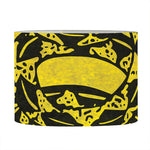 Grunge Gadsden Flag Print Drum Lamp Shade