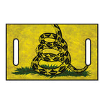 Grunge Gadsden Flag Print Golf Cart Seat Cover