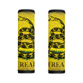 Grunge Gadsden Flag Print Handle Covers