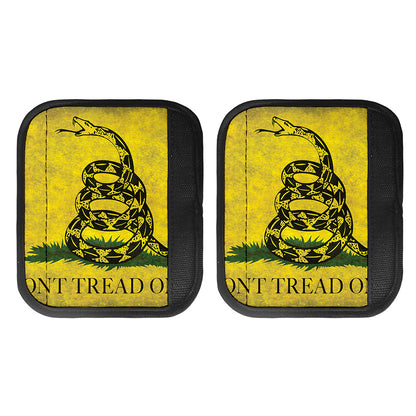 Grunge Gadsden Flag Print Handle Covers