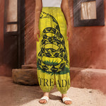 Grunge Gadsden Flag Print Harem Pants
