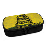 Grunge Gadsden Flag Print Insulin Cooler Travel Case