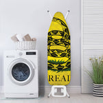 Grunge Gadsden Flag Print Ironing Board Cover