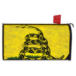 Grunge Gadsden Flag Print Mailbox Cover