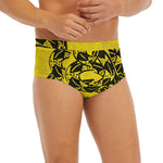 Grunge Gadsden Flag Print Men's Briefs