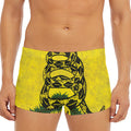 Grunge Gadsden Flag Print Men's Short Boxer Briefs