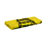 Grunge Gadsden Flag Print Piano Keyboard Cover