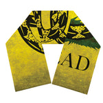 Grunge Gadsden Flag Print Scarf