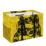 Grunge Gadsden Flag Print Utility Tote Bag