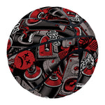 Grunge Graffiti Pattern Print Basketball