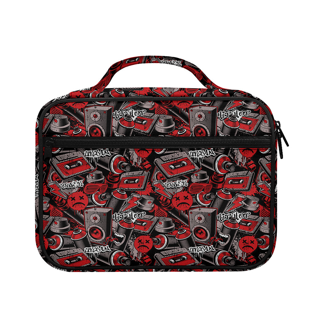 Grunge Graffiti Pattern Print Briefcase Bible Bag