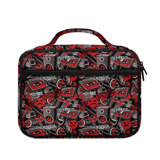 Grunge Graffiti Pattern Print Briefcase Bible Bag