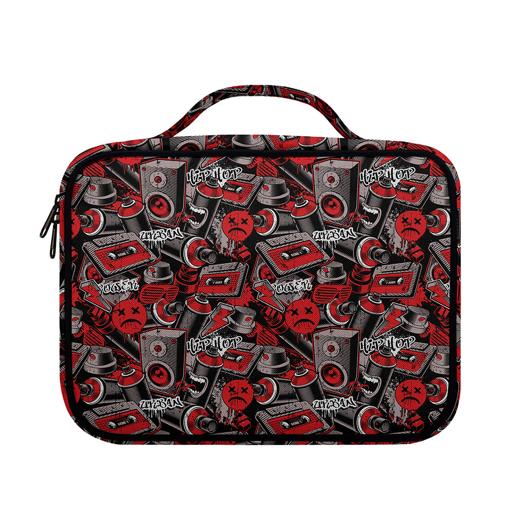 Grunge Graffiti Pattern Print Briefcase Bible Bag