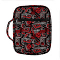Grunge Graffiti Pattern Print Front Pocket Bible Bag