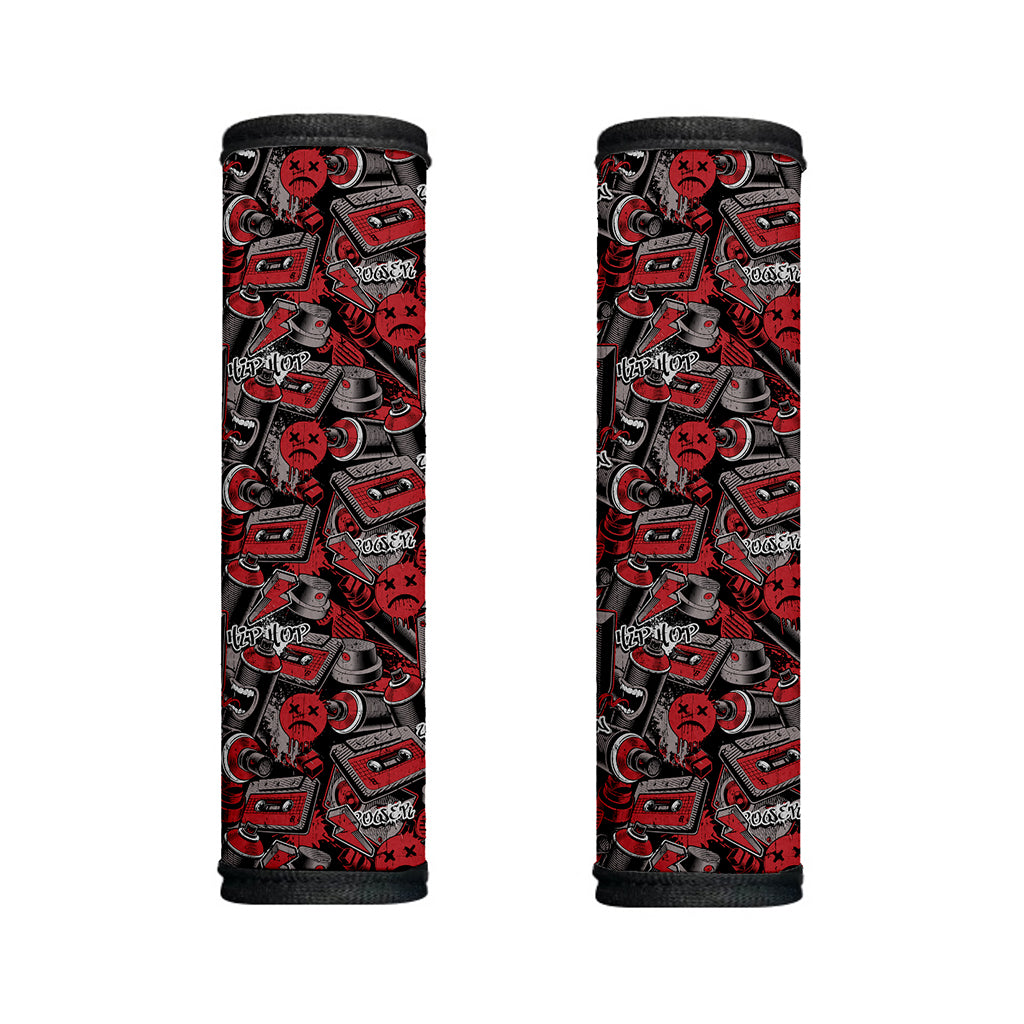 Grunge Graffiti Pattern Print Handle Covers
