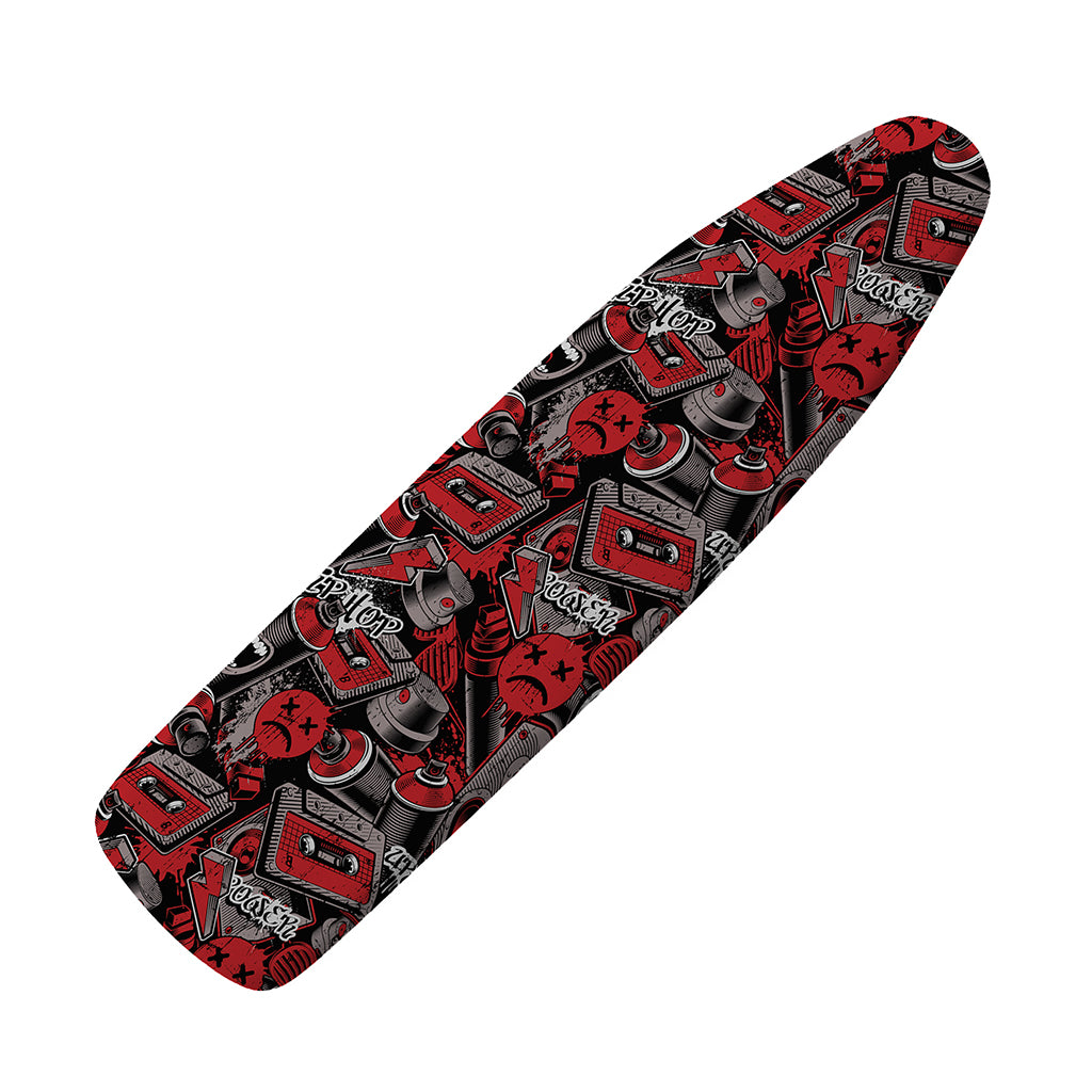 Grunge Graffiti Pattern Print Ironing Board Cover