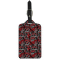 Grunge Graffiti Pattern Print Luggage Tag