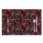 Grunge Graffiti Pattern Print Placemat