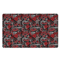 Grunge Graffiti Pattern Print Polyester Doormat