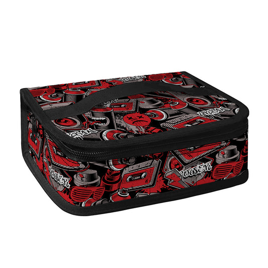 Grunge Graffiti Pattern Print Small Lunch Bag
