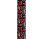 Grunge Graffiti Pattern Print Table Runner