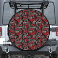 Grunge Graffiti Pattern Print Tire Cover