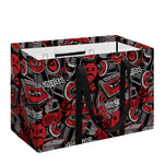 Grunge Graffiti Pattern Print Utility Tote Bag