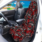 Grunge Graffiti Pattern Print Waterproof Car Seat Cover