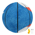 Grunge Puerto Rican Flag Print Basketball