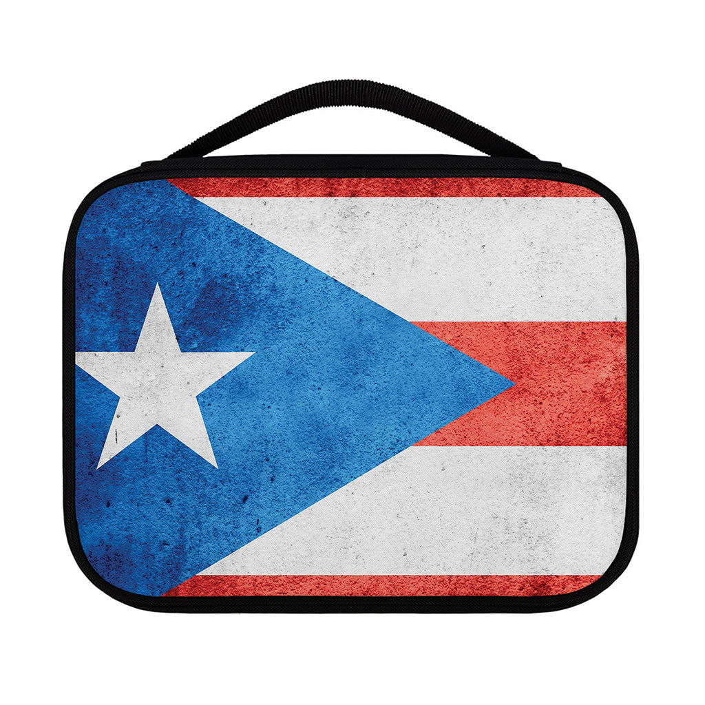 Grunge Puerto Rican Flag Print Classic Bible Case