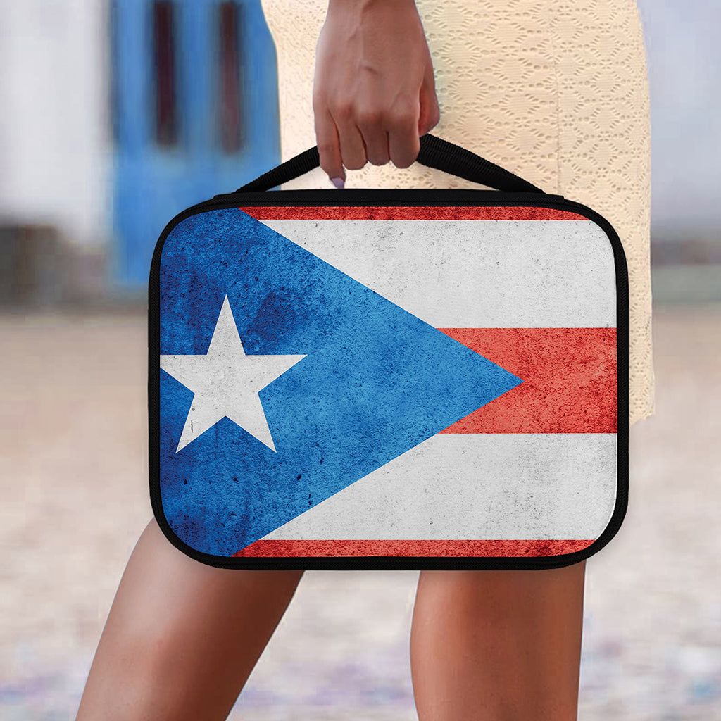 Grunge Puerto Rican Flag Print Classic Bible Case