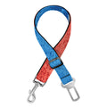 Grunge Puerto Rican Flag Print Dog Seat Belt