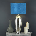 Grunge Puerto Rican Flag Print Drum Lamp Shade