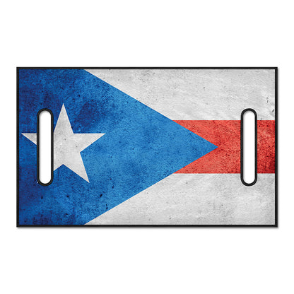 Grunge Puerto Rican Flag Print Golf Cart Seat Cover