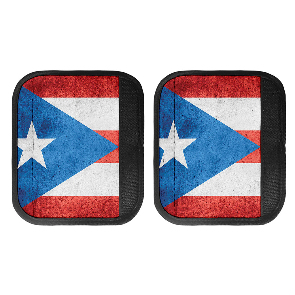 Grunge Puerto Rican Flag Print Handle Covers