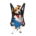 Grunge Puerto Rican Flag Print Pet Carrier Backpack