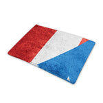 Grunge Puerto Rican Flag Print Pet Cooling Mat Cover